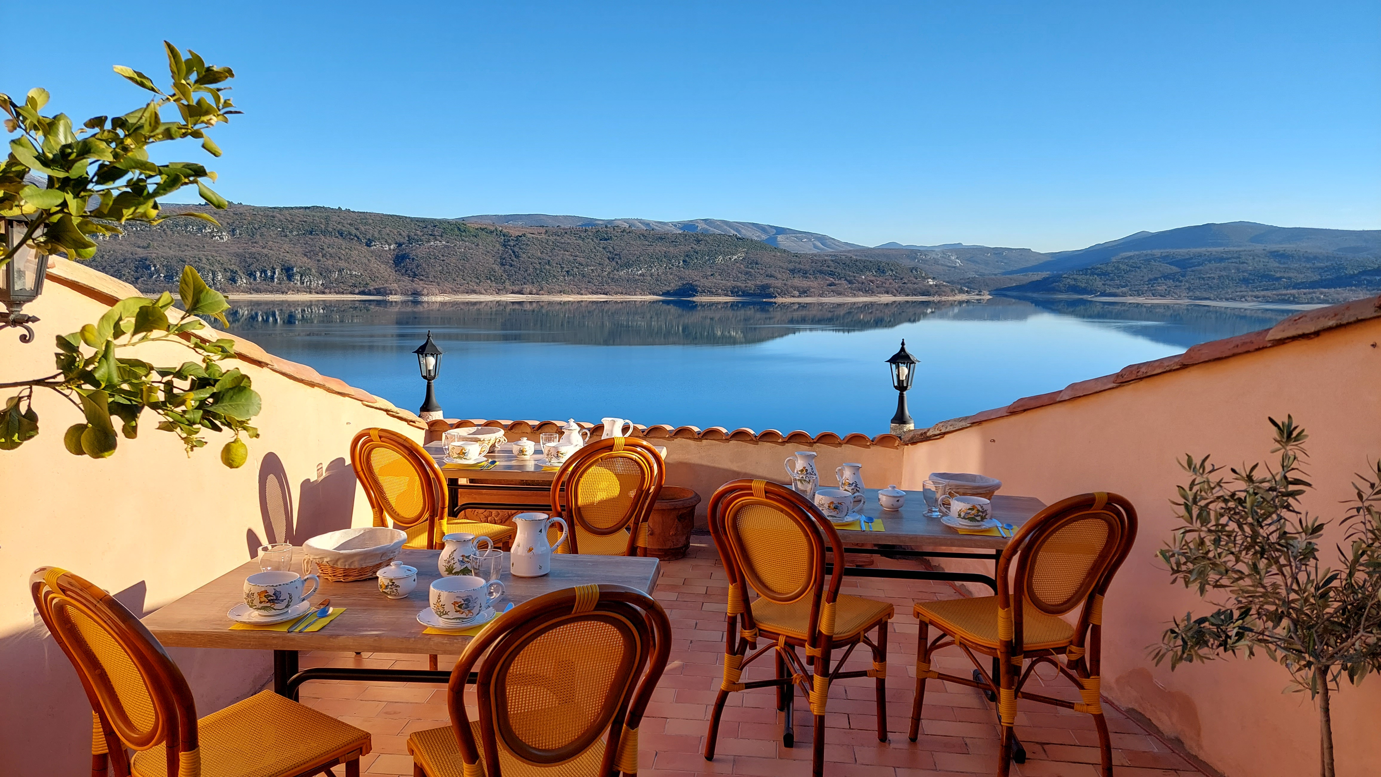 photo terrasse Sainte-Croix du verdon